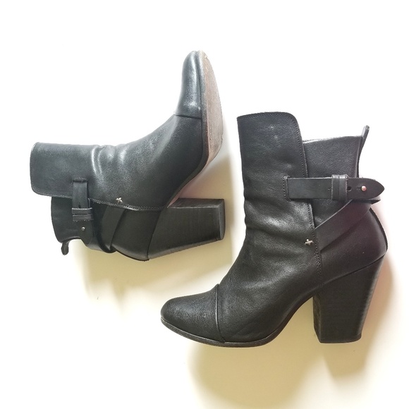 rag & bone Shoes - Rag & Bone Harrow ankle boots sz 40 9.5 black